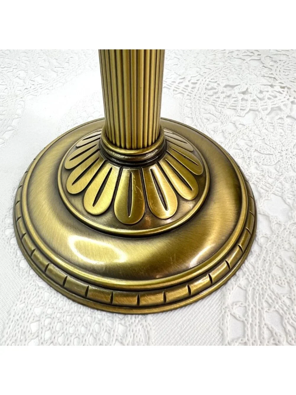 Vtg Party Lite Classic Creations 2 Satin Gold 10.5" Tall Taper Candle Holders - Picture 4 of 12